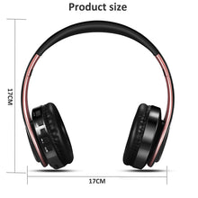Load image into Gallery viewer, Bluetooth Stereo Headphones w mic &amp; SD card function