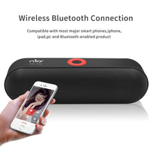 Load image into Gallery viewer, NBY Portable Bluetooth Speaker with Dual Driver Loudspeaker