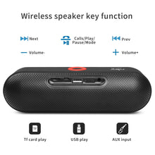 Load image into Gallery viewer, NBY Portable Bluetooth Speaker with Dual Driver Loudspeaker