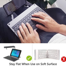 Load image into Gallery viewer, Foldable Mini Keyboard with Tablet Stand