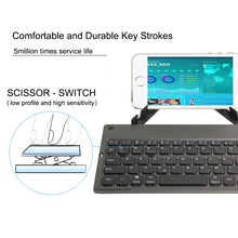 Load image into Gallery viewer, Foldable Mini Keyboard with Tablet Stand