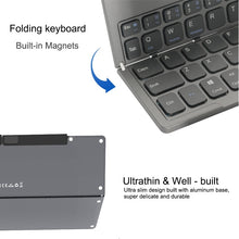 Load image into Gallery viewer, Foldable Mini Keyboard with Tablet Stand