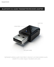 Load image into Gallery viewer, Mini Bluetooth 5.0 Audio Receiver Transmitter Adapter