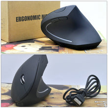 Load image into Gallery viewer, Shark Fin Vertical 1000 DPI Wireless Mouse